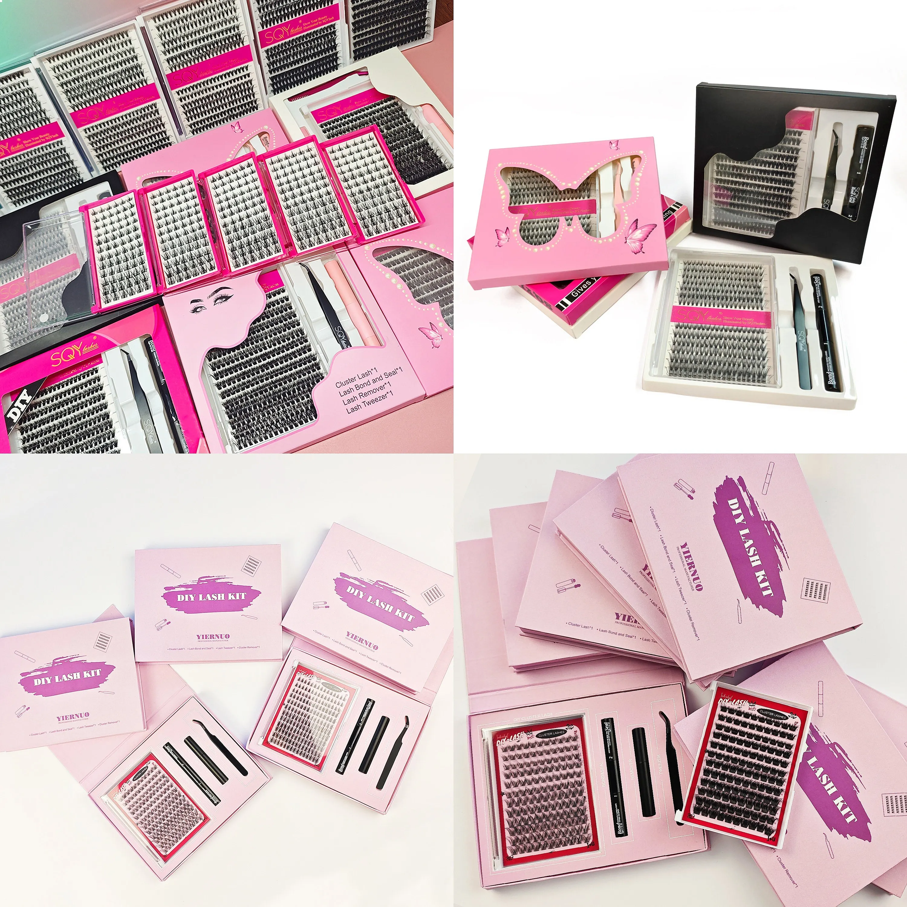 ciglia-all'ingrosso-private-label-kit-fai-da-te-con-ciuffetti-di-ciglia-3d-in-finta-pelliccia-di-visone-extension-ciglia-a-segmenti-pretagliati-kit-personalizzato