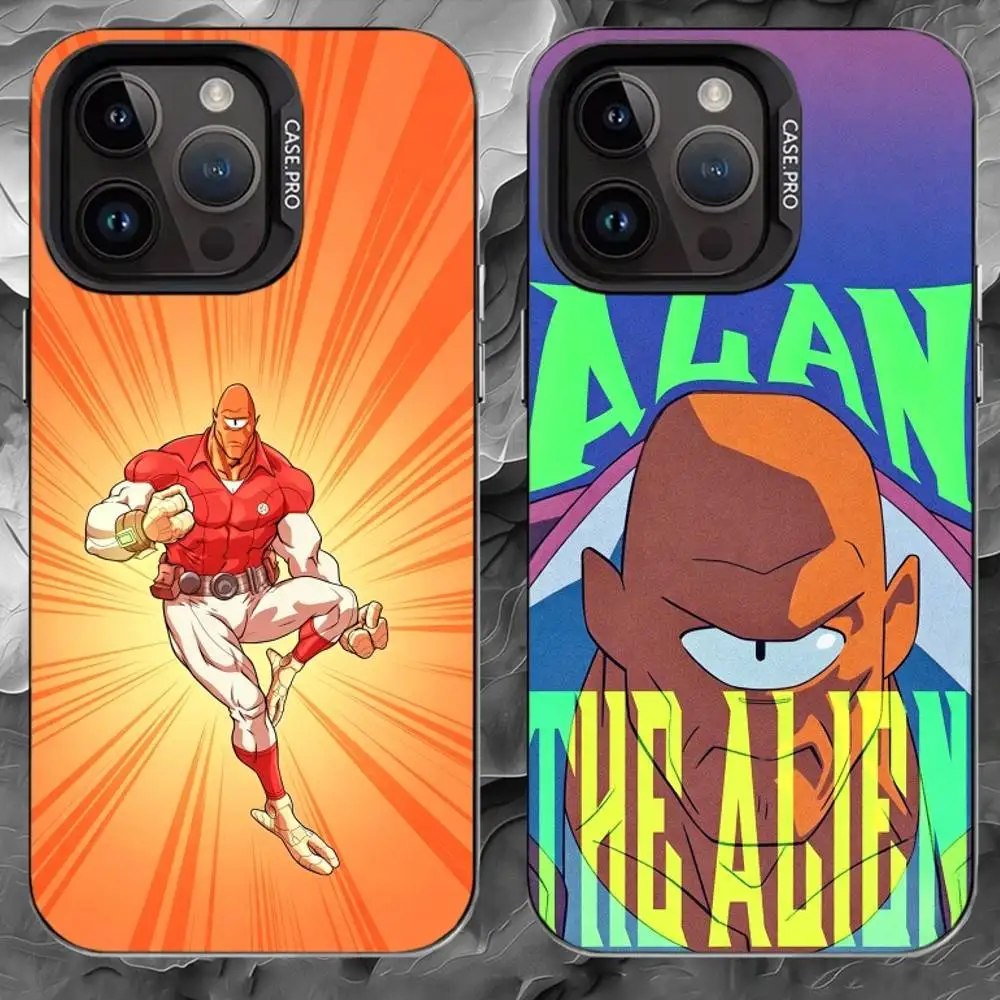 

allen the alien Phone Case Color Silver Shell For IPhone 17 16 15 14 13 12 11 Pro Max Plus