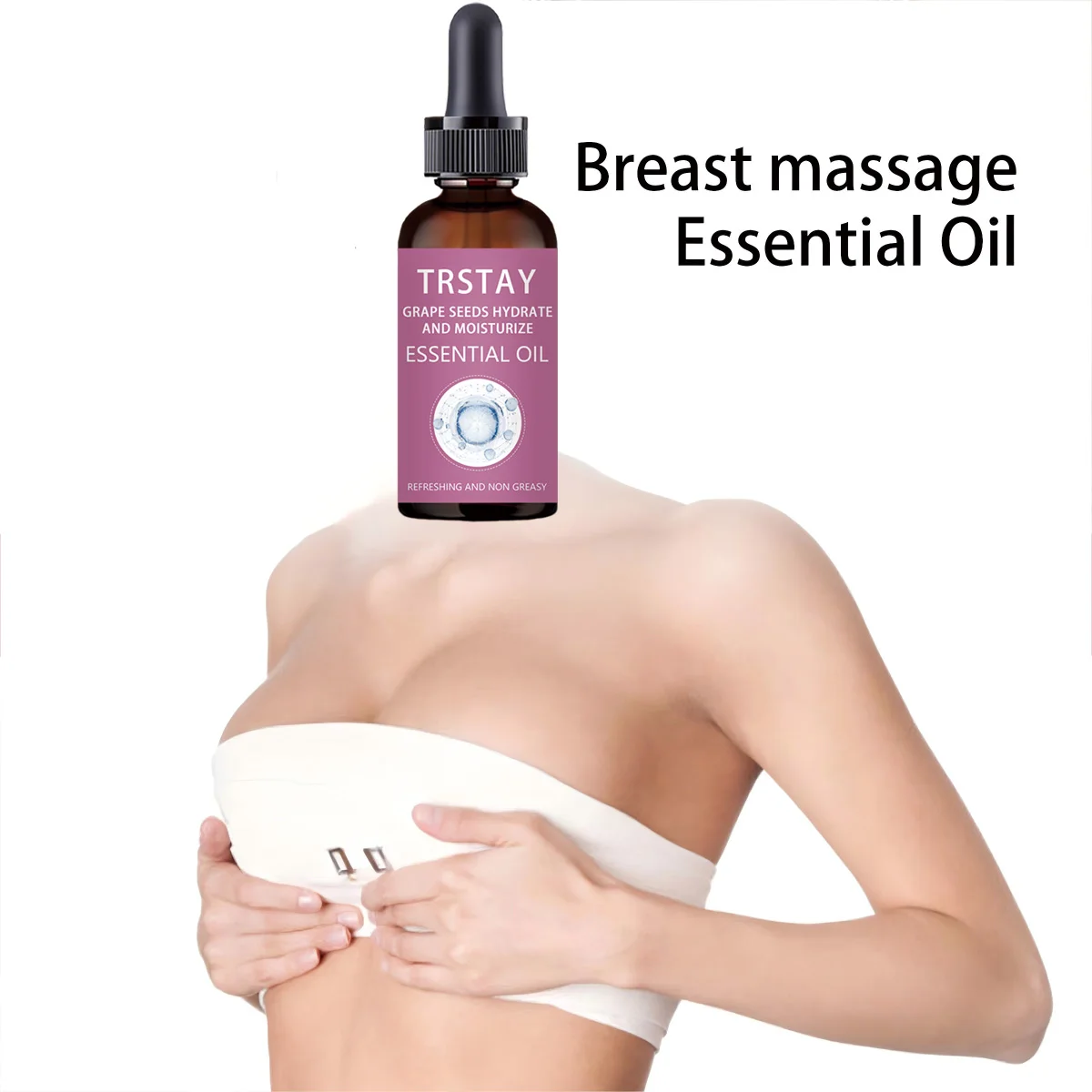 

Seed Breast Enhancement Oil Breast Massage Firming Elastic Breast Beauty Milk Delicate And Smooth Shape The Bust