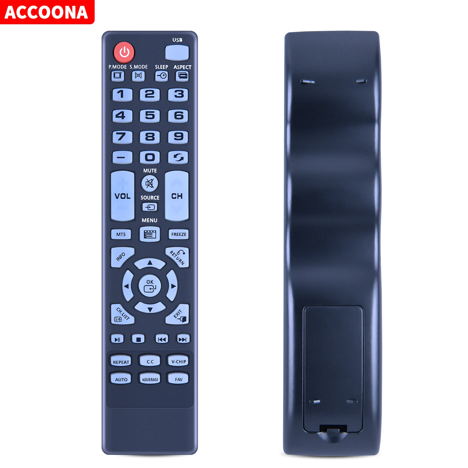 Remote control ELEMENT-8 for Elment WS-1688-2 XHY353-3 ELEFT426 ELEFT506 tv