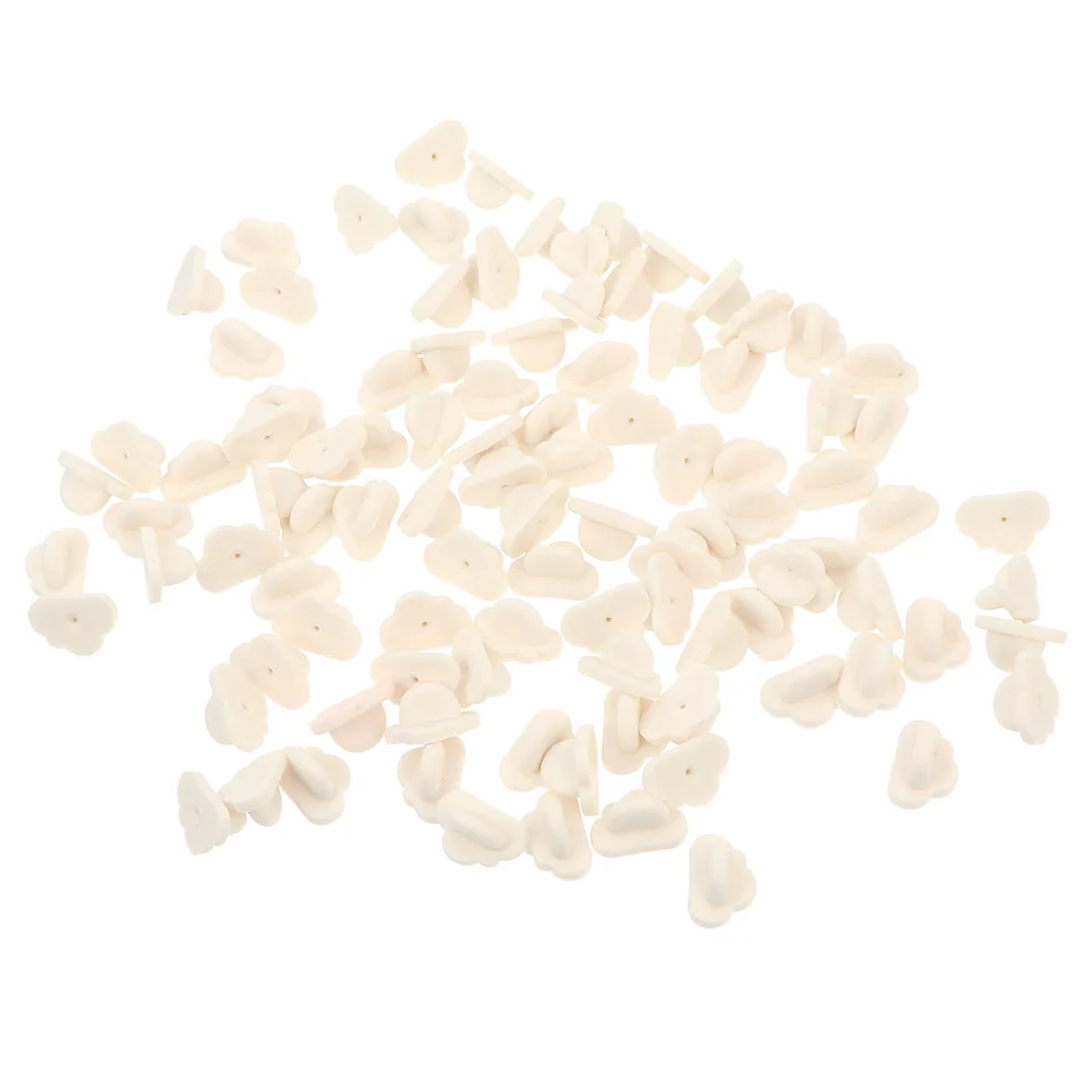 

200pcs Butterfly Hat Pin Brooch Back Clutch Diy Craft Jewelry Making Badge Replacement Badges Backing Holder Clasp Brooch