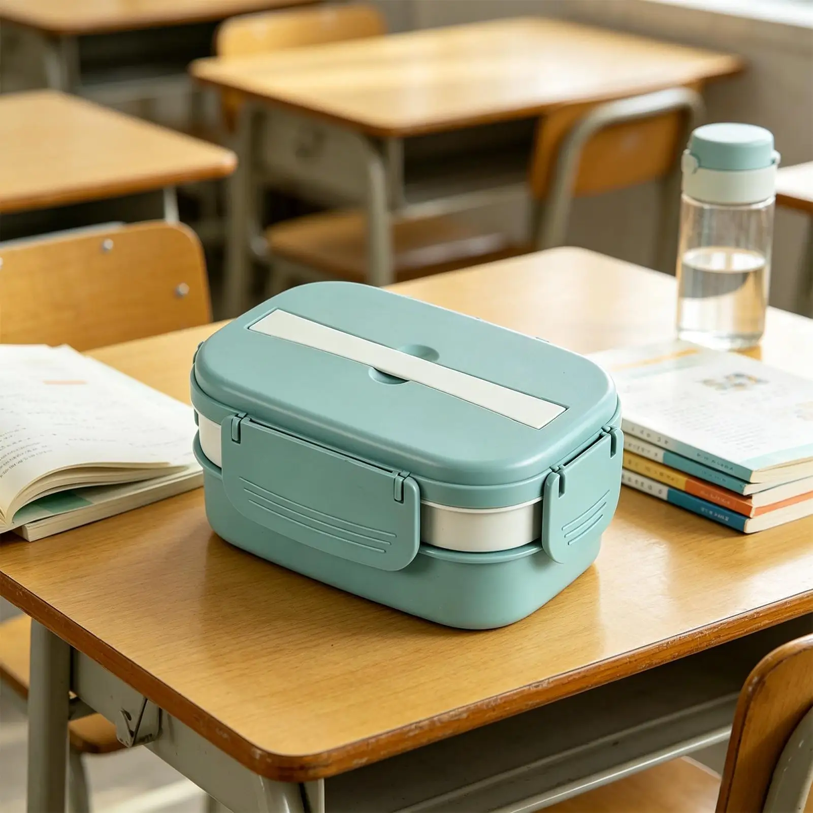 Work Lunch Box 3 Tier Leakproof Microwave Safe Storage Men Lunch Box For Office Work Travel Camping Picnic Dining Out Women