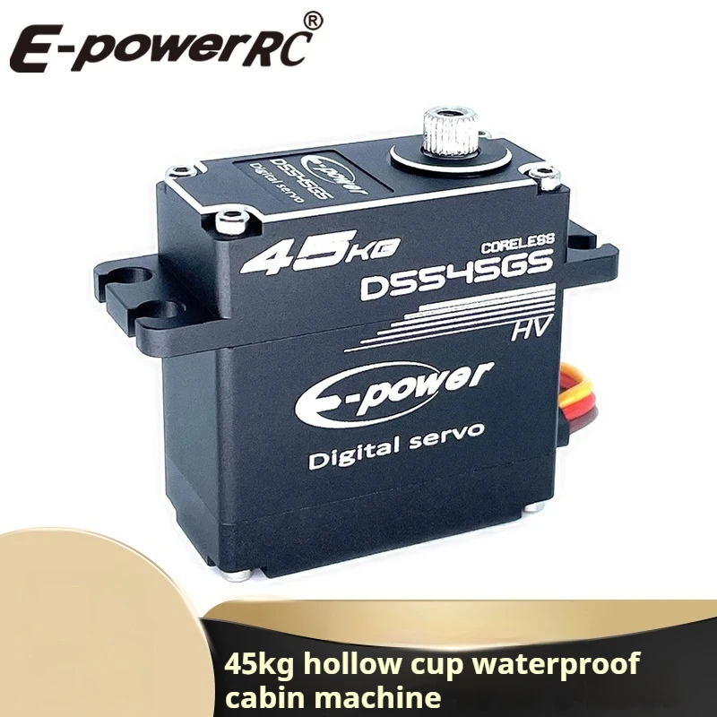 

45jkg Hollow Cup Waterproof All Metal Digital Servo Motor 180 Degrees Suitable For Various Vehicle And Vessel Model Machines