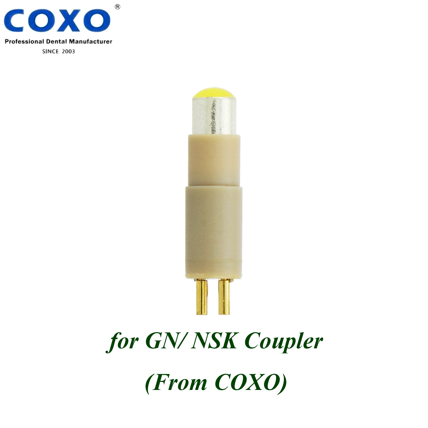 COXO Dental LED Bulb Replacement fit Kavo NSK COXO GN Bien Air Star Handpiece Coupler