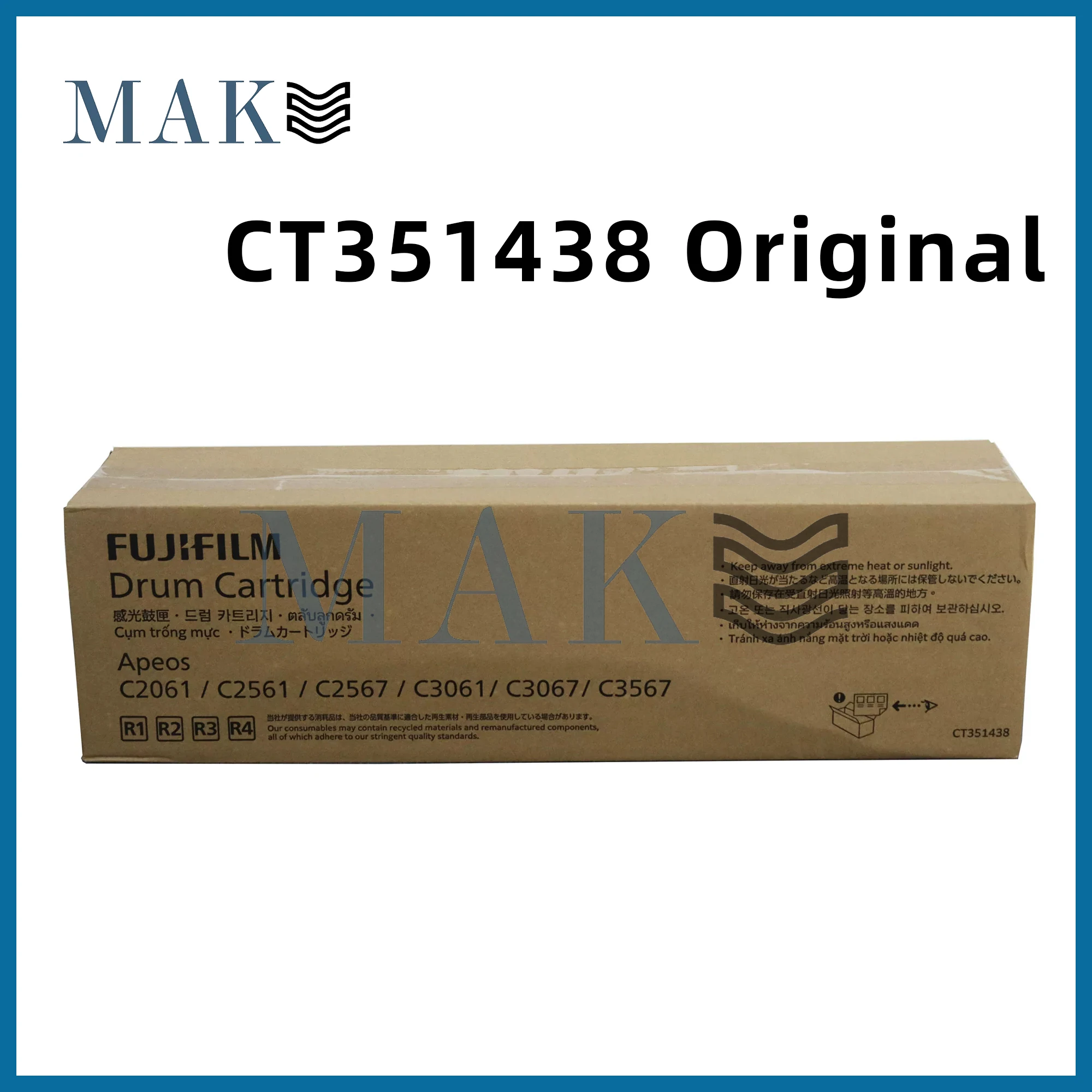 CT351438 Original Genuine Drum Cartridge For FujiFilm Apeos C2061 C2561 C3061 C2567 C3067 C3567 Drum Unit