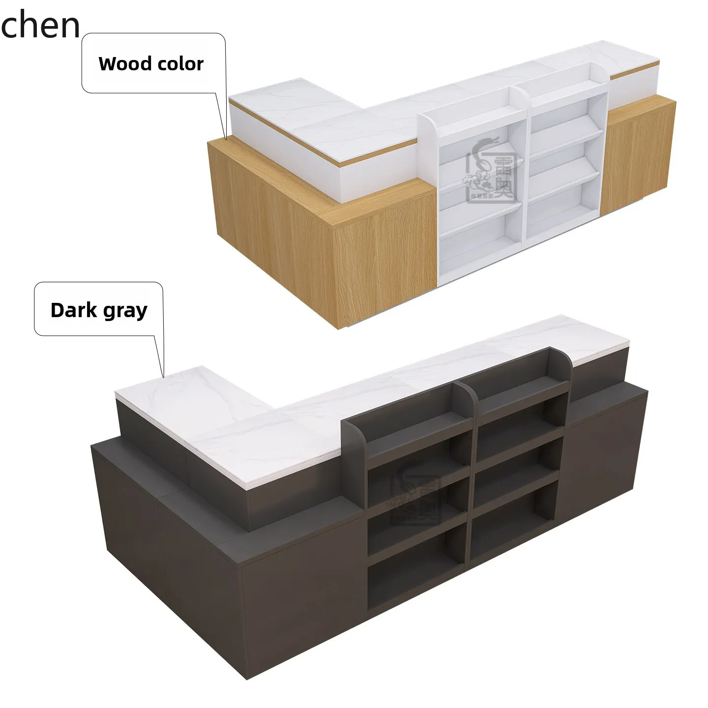 

QZT supermarket checkout page store corner convenience store tobacco and wine cabinet combination home accessories