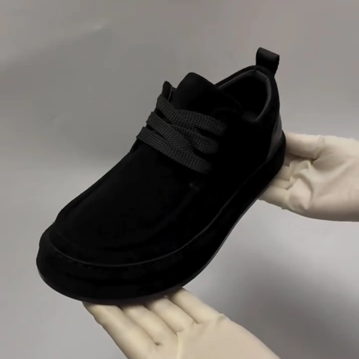 

Кожаные лоферы без шнуровки, мужские модные туфли с круглым носком на подкладке Fce Casual oes, осень-зима, новинка, матовый Fini Mango Toe