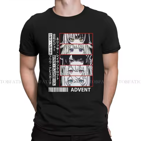 Holo Advent Panel Unique TShirt Hololive Top Quality Hip Hop Gift Idea T Shirt