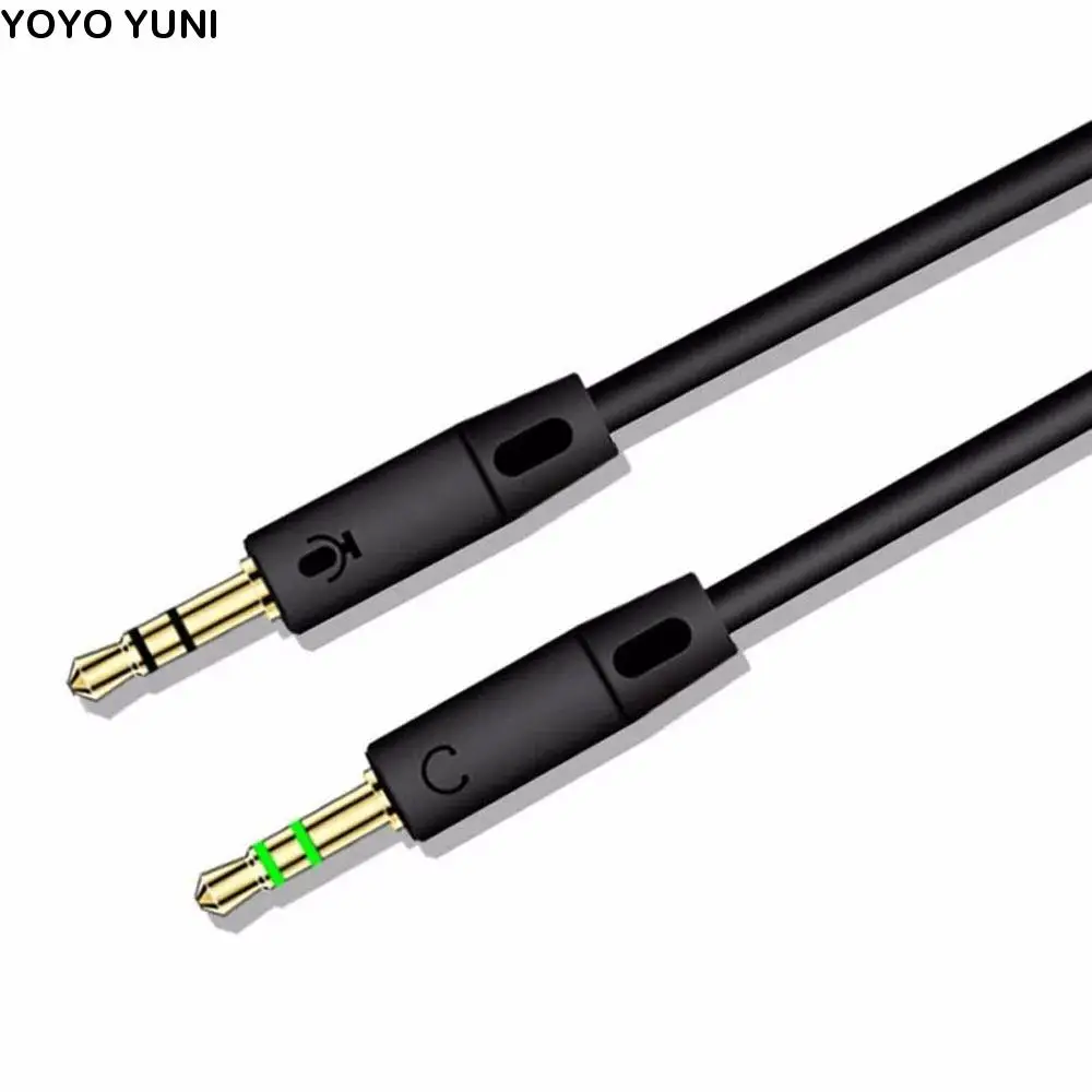 

MP3 Headphone Plug Adapter Jack AUX Adapter Stereo 3.5mm Audio Cable Y Splitter Cable Male To Female