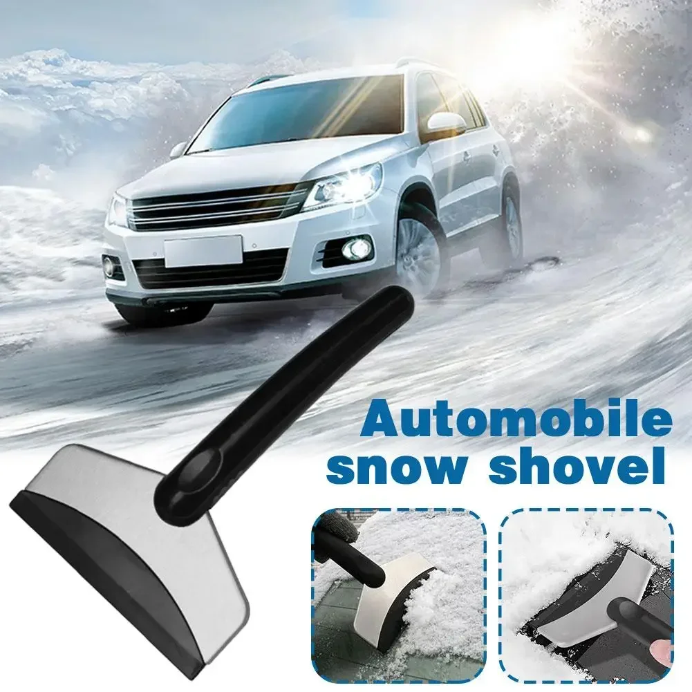 

1/2PC Stainless Steel Ice Scraper for Car Truck Windshield and Window Car Snow Shovel Glass Snow Removal Tool Winter Accessories