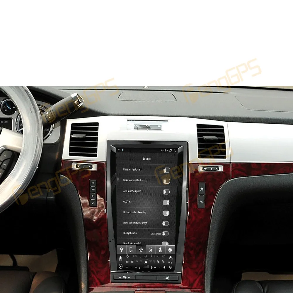 

For Cadillac Escalade 2007-2014 Android Car Radio Multimedia Video Wireless Carplay Autoradio Stereo GPS Navigation Head Unit