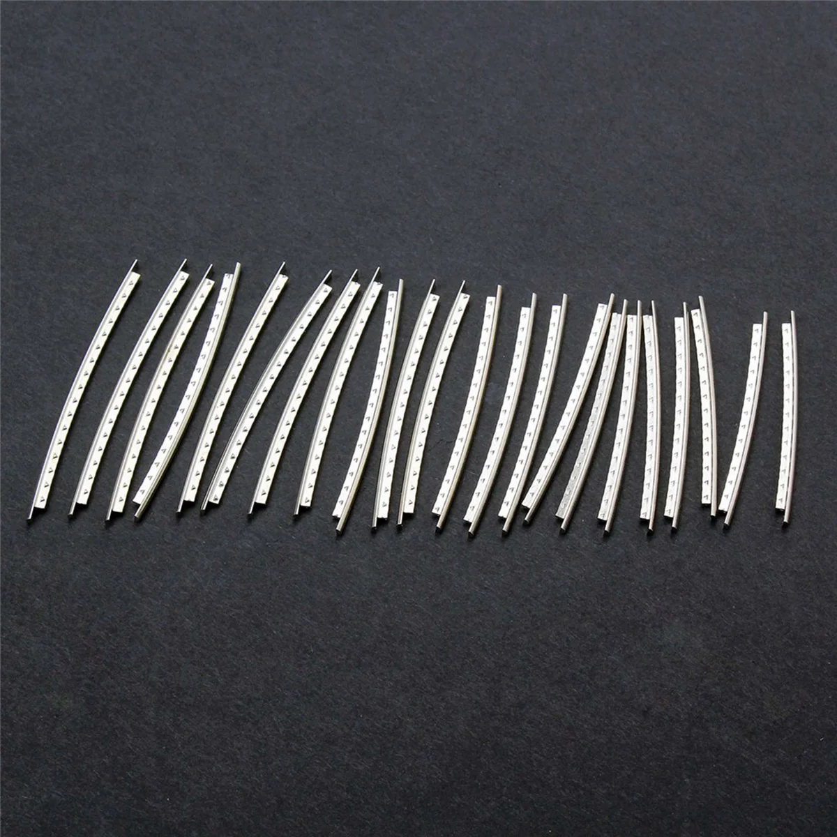 48Pcs Stainless Steel Guitar Fret Wire 24 Fingerboard Frets 2.7mm for Acoustic Guitar Parts