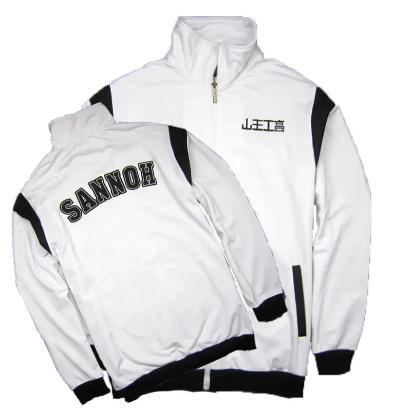 

Anime Slam Dunk SANNOH Jacket Appearance Jersey FUKATSU SANNOH NOBE MATSUMOTO ICHINOKURA Sawakita KAWATA Basketball Outcoat