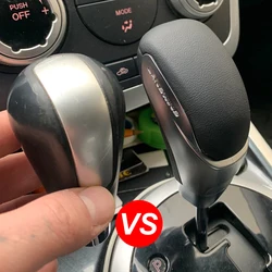 Car Gear Shift Knob Leather Gear Shift Head for Mazda 3 2006 2007 2008 2010 2011 2012 year Lever Shifter Stick Car Accessories