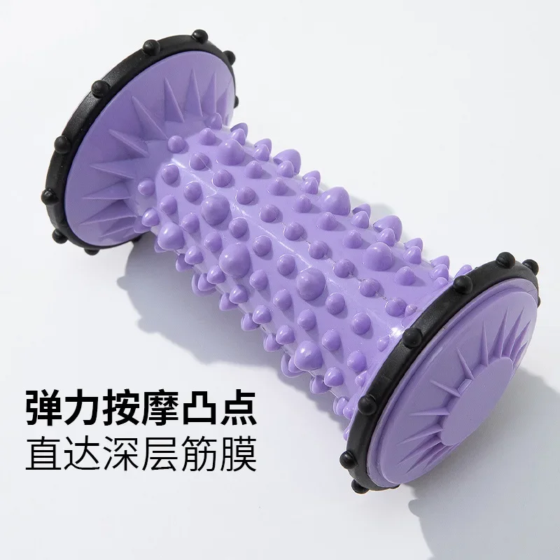 Foot Roller Massage for Relief Plantar Fasciitis and Heel Foot Arch Pain Reflexology Massager for Back Leg Hand Muscle Relax Hot