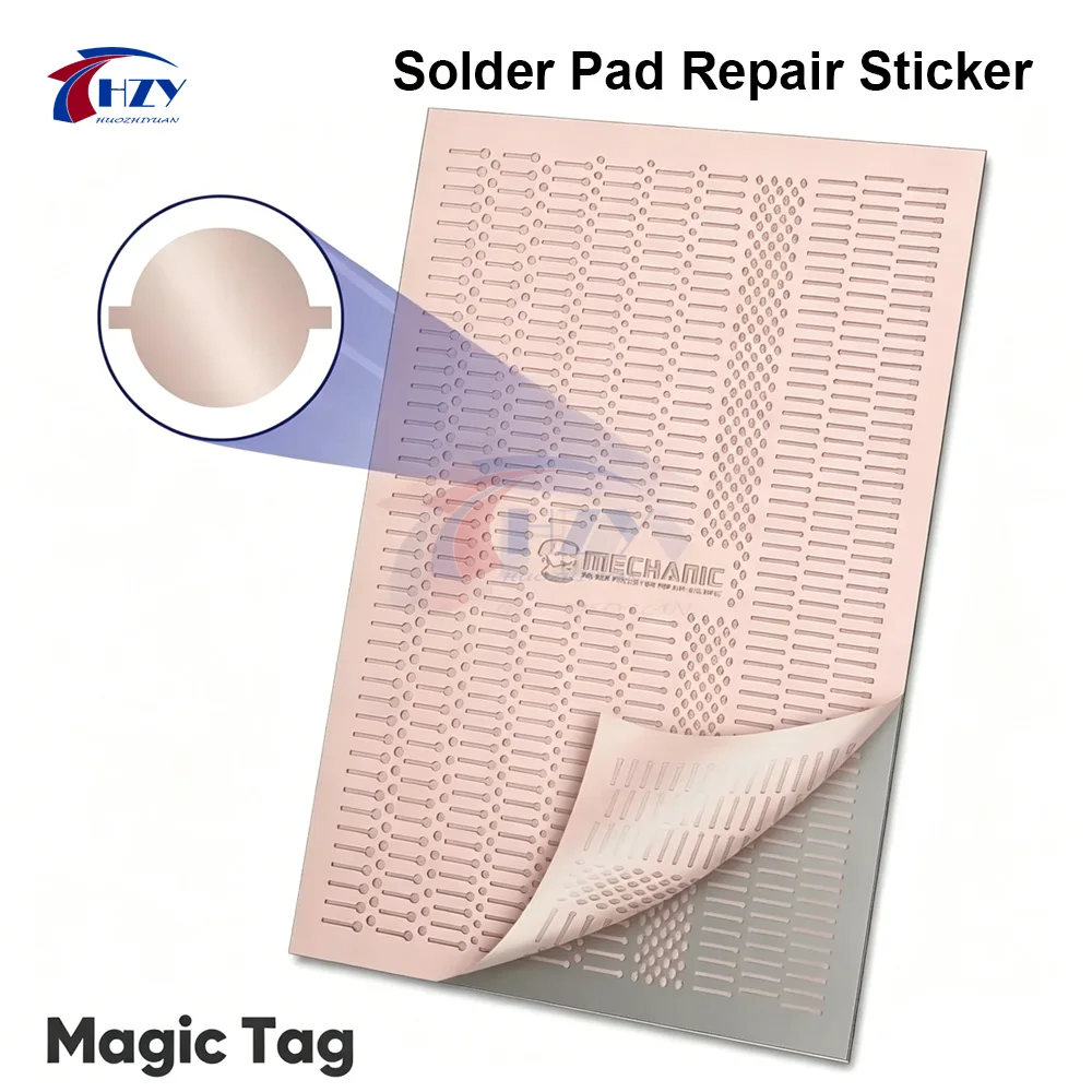 Image of MECHANIC Magic Tag Punktreparatur-Lötpunkt für Handy-Motherboard Ultradünnes Lötstück Flugdraht-Reparatur Schweißpunkt-Pad