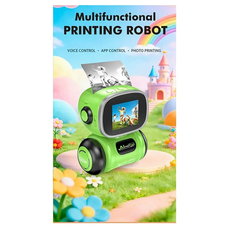 Classic-AI Intelligent Painting Robot High-Definition Color Screen Ai Voice Printer Can Be Given As A Gift Robot Toy