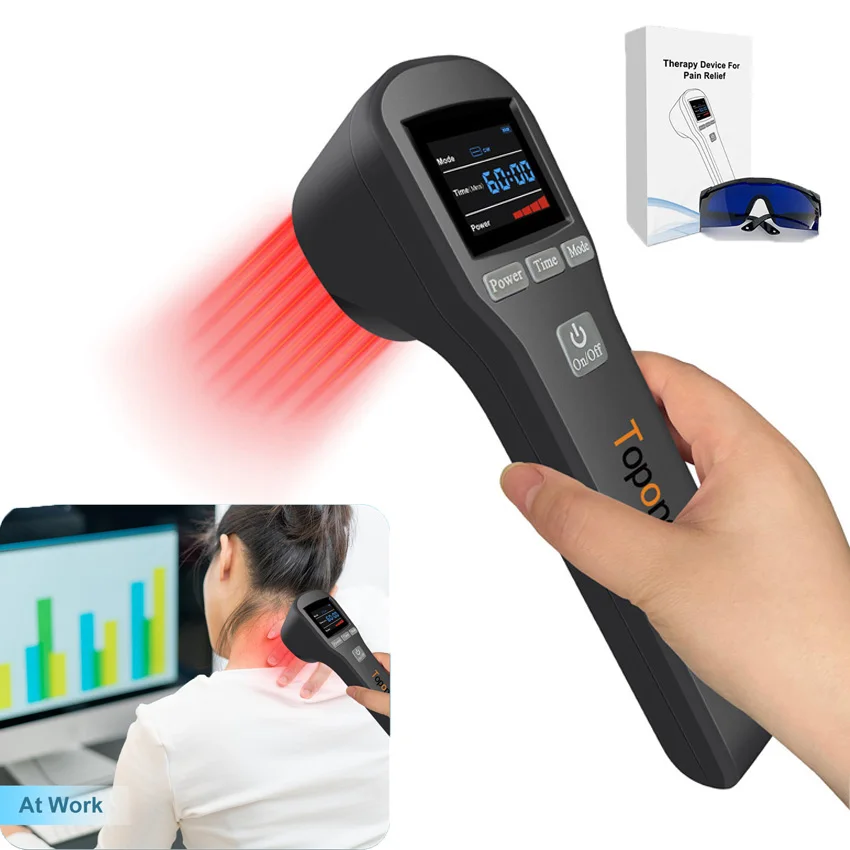 

16x650nm+4x808nm 880mW Red Light Therapy Cold Laser LLLT Device Physiotherapy Machine For Arthritis Neck Pain Relief Health Care