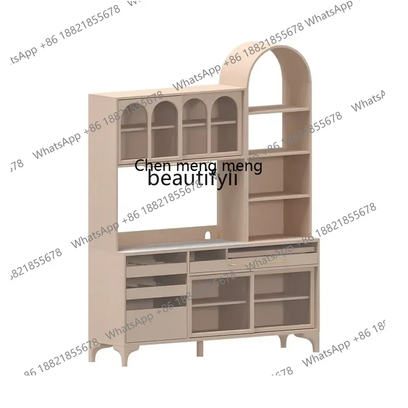 

xz1Collector's side cabinet, Nordic living room wine cabinet, cabinet integrated against the wall storage cabinet