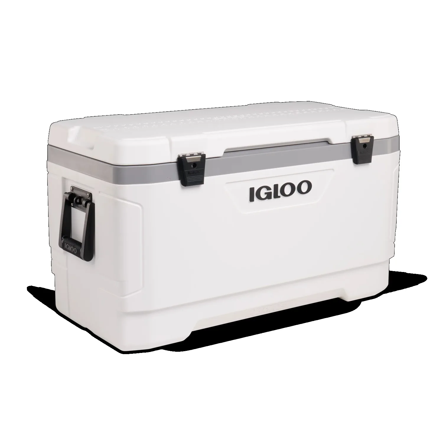 100 QT. Latitude Marine Ultra Hard-Sided Cooler, White and Moonscape