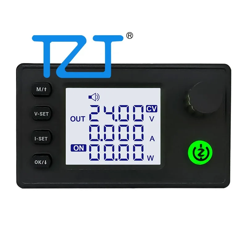 TZT SK40 40W/SK90 90W CNC Voltage Buck-boost DC Adjustable Regulated Power Supply Charging Module with 1.8-inch LCD Screen