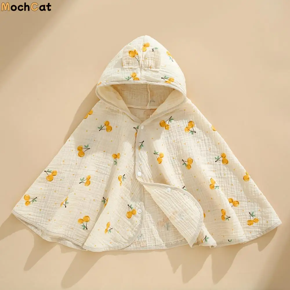 

Breathable Children's Sunscreen Cloak Summer Boys And Girls Sunscreen Shawl Cotton Ultra-Thin UV Protection Cloak Outdoor