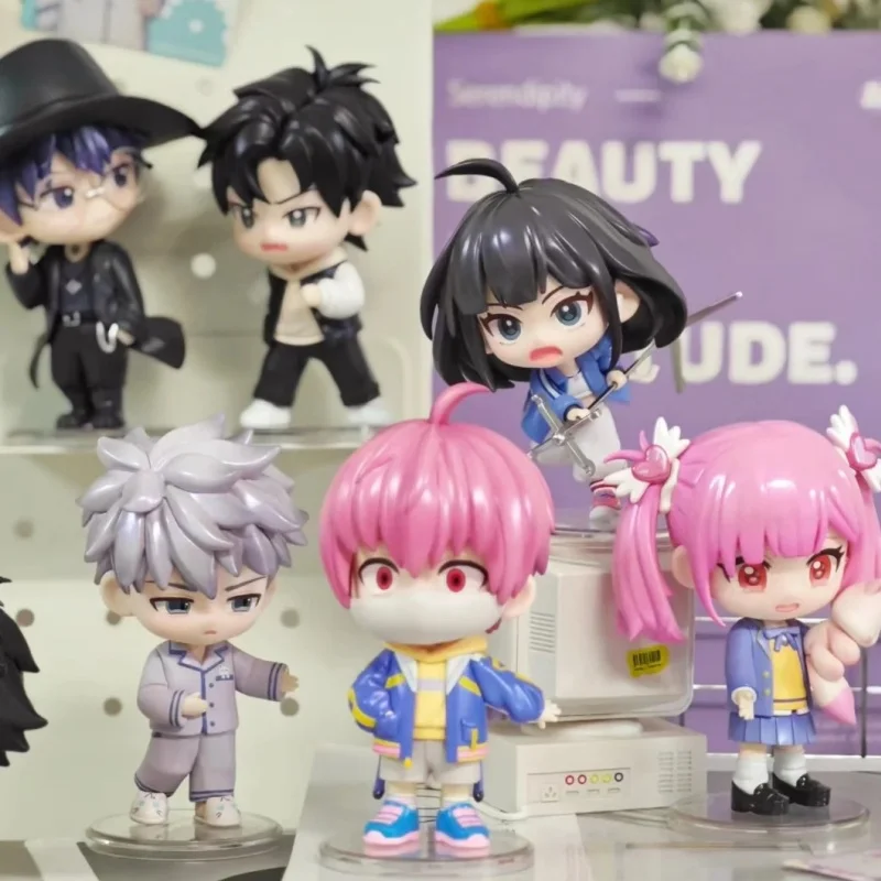 

Genuine Season 2 Back In Time Series Blind Box Cartoon Lu Guang Chen Xiaoshi Li Tianchen Li Tianxi Qiao Ling Figure Model Toys