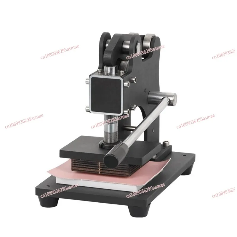 

Compact Manual Die Cutting Press - Precision Leather/PU Punching Machine for Handbag Blanking & Craft Cutting