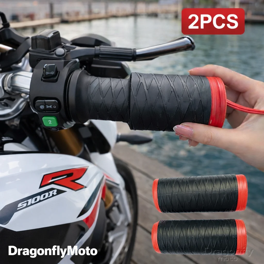 

Motorcycle Silicone Handlebar Cover For BMW S1000R S1000 R S 1000 R 2017 2018 2019 2020 2021 Self Shrinking Non-Slip