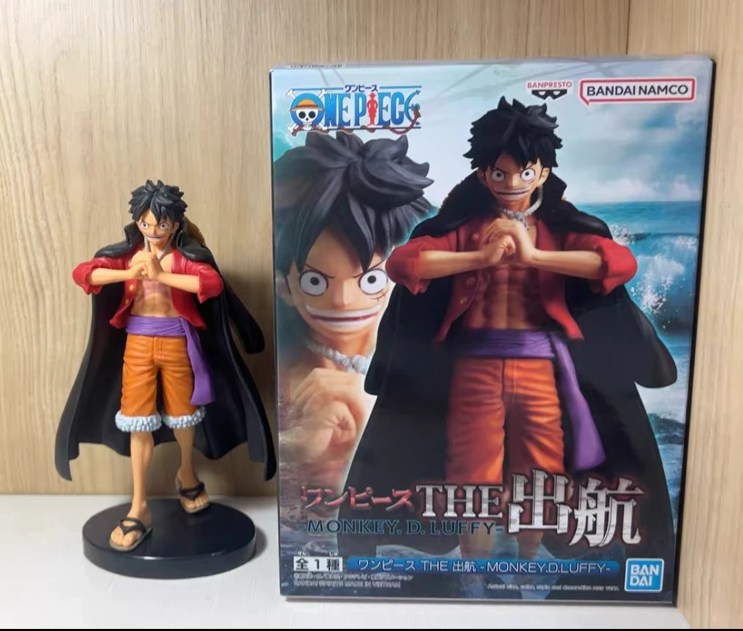 Bandai Origineel Banpresto Anime ONE PIECE Monkey D.Luffy THE Sailing PVC figuren de kojietes de soitikelen