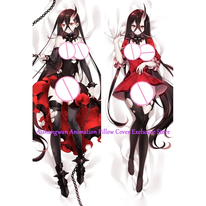 

Dakimakura Anime Pillow Cover Water Demon Double Sided Print 2Way Cushion Bedding Festival Gifts Gifts