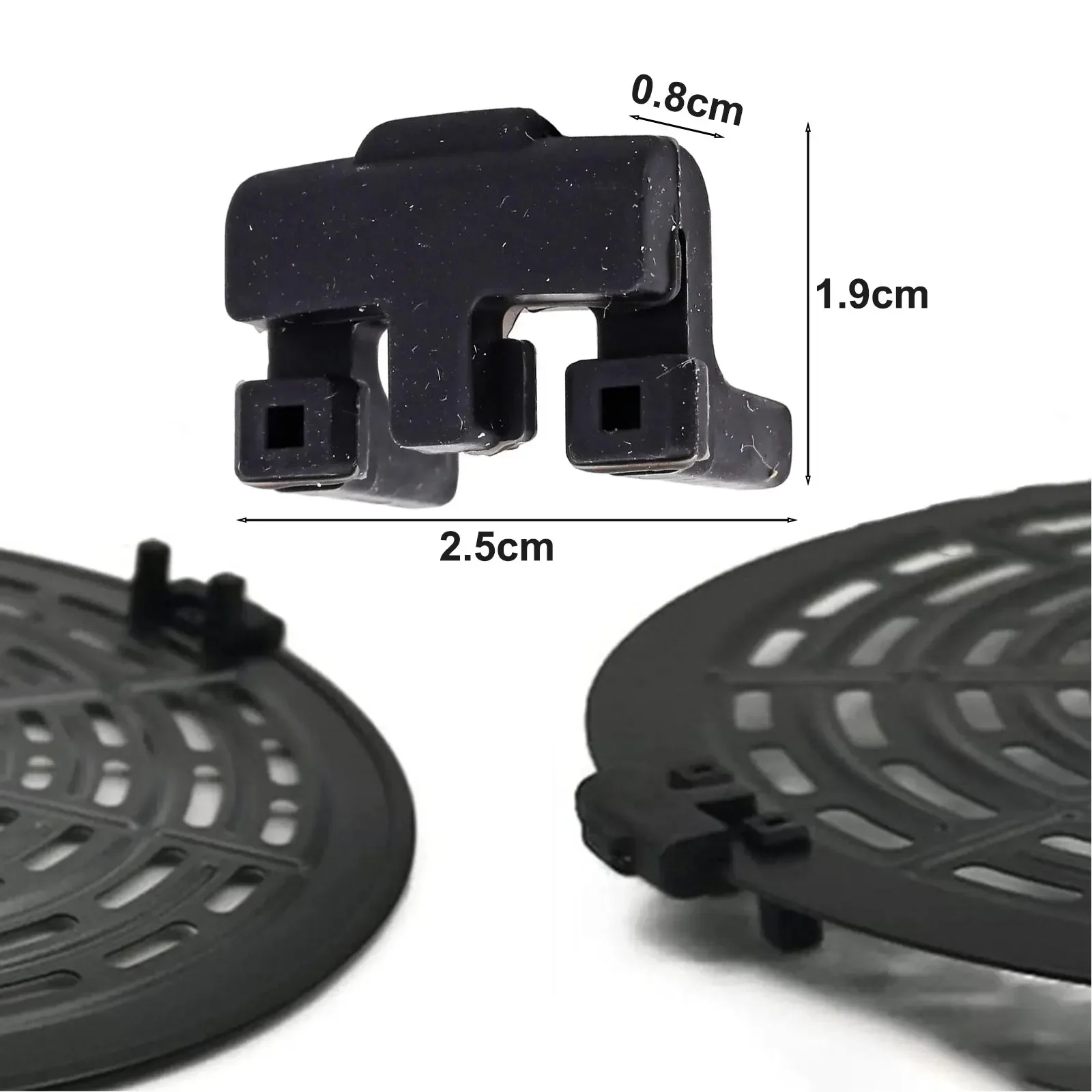 4pcs Air Fryer Rubber Feet Air Fryers Silicone Bumpers Parts For Instant Anti-Scratch Protective Covers Kitchen Tools