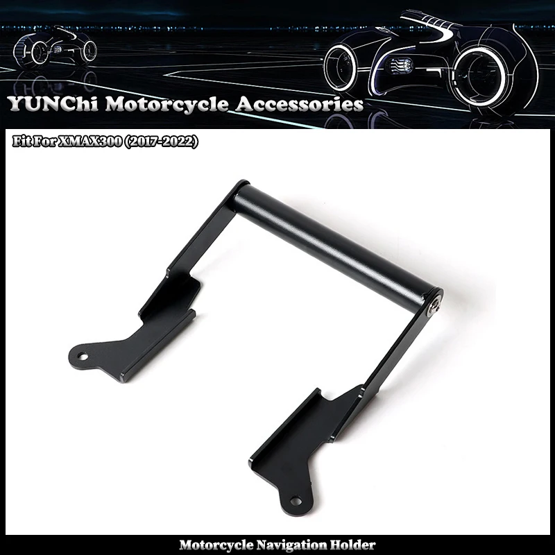 Fit For YAMAHA XMAX300 XMAX-300 XMAX 300 2017-2022 2021 2020 Motorbike Mobile Phone GPS Plate Bracket Stand Holder Phone Support