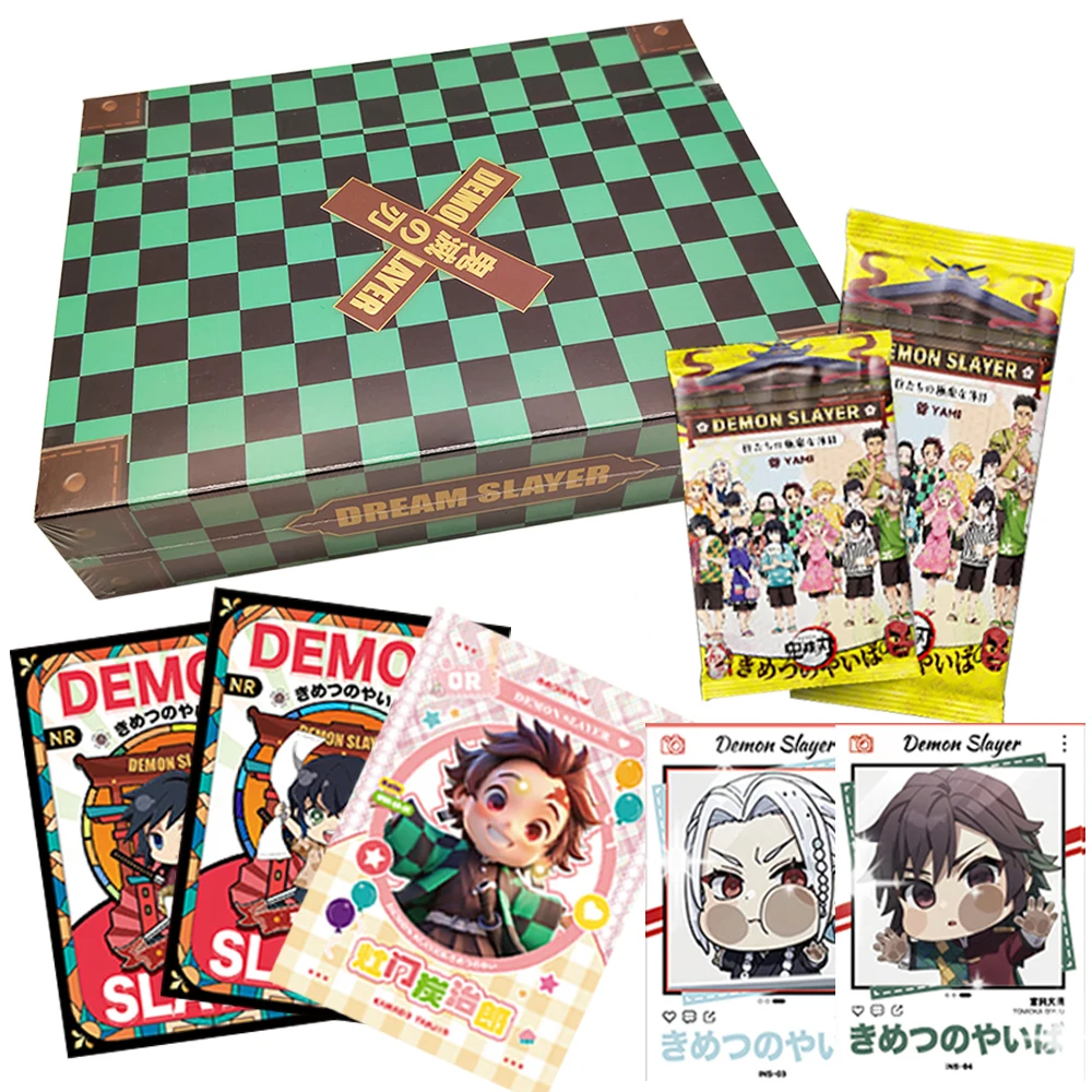

Demon Slayer Collection Card Children Like Classic Anime Protagonist Tokitou Muichirou Special Shape Grating Craft Card Toy Gift