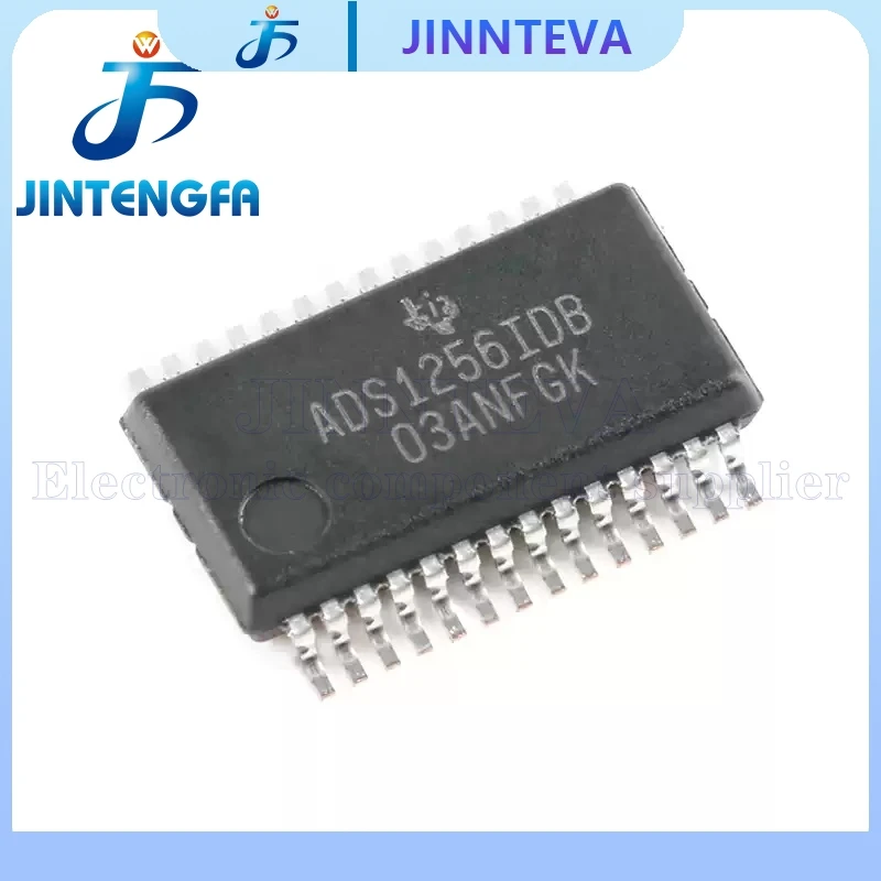 ADS1256 ADS1256IDB ADS1256IDBR SSOP-28 Analog To Digital Converters 24 Bit ADCs 30kSPS 5V Very Low Noise IC SMD Chip
