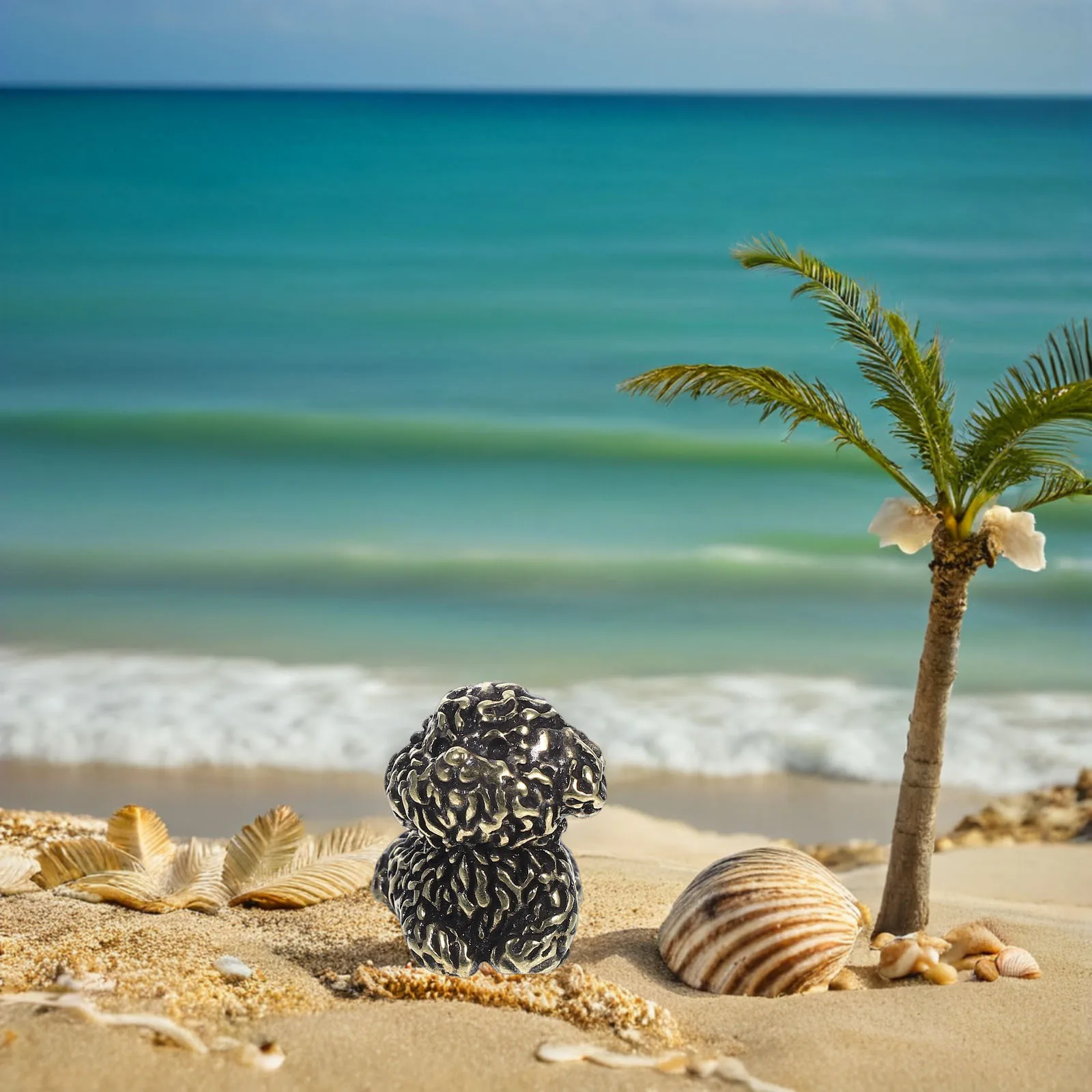 

Vintage Brass Dog Miniature Statue Small Puppy Sculpture Desk Ornament Home Decor Animal Sculpture