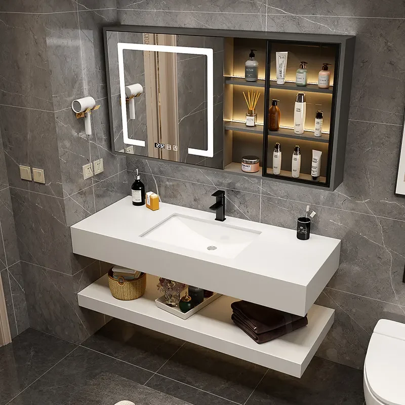 # Replica Minimalist Bathroom Cabinet Minimalist Cosmetics Dressing Organizer Bathroom Cabinet Toilet Gabinete Room Furniture