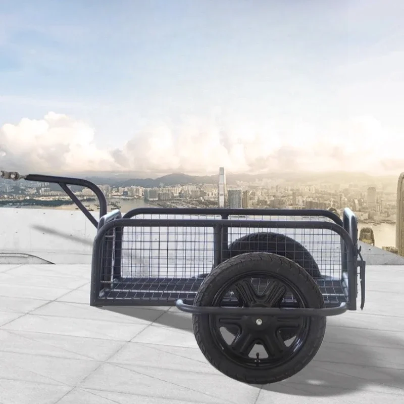 Bicycles, motorcycles, towing, small trailers, stalls, pulling goods, external traction, camping, fishing