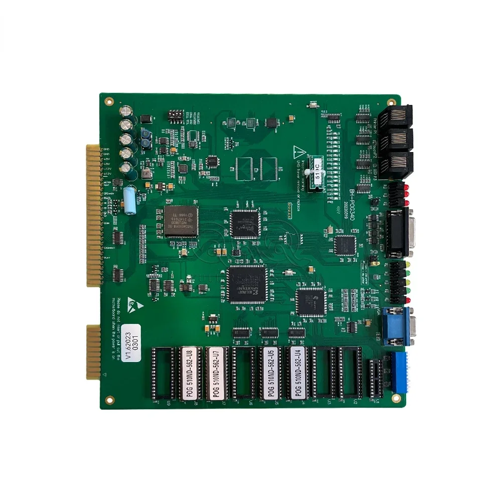 

Hot sales Full Red Pot O Gold T340 Game Machine Board Multi Game POG 510 580 595 Version PCB Board In Stock
