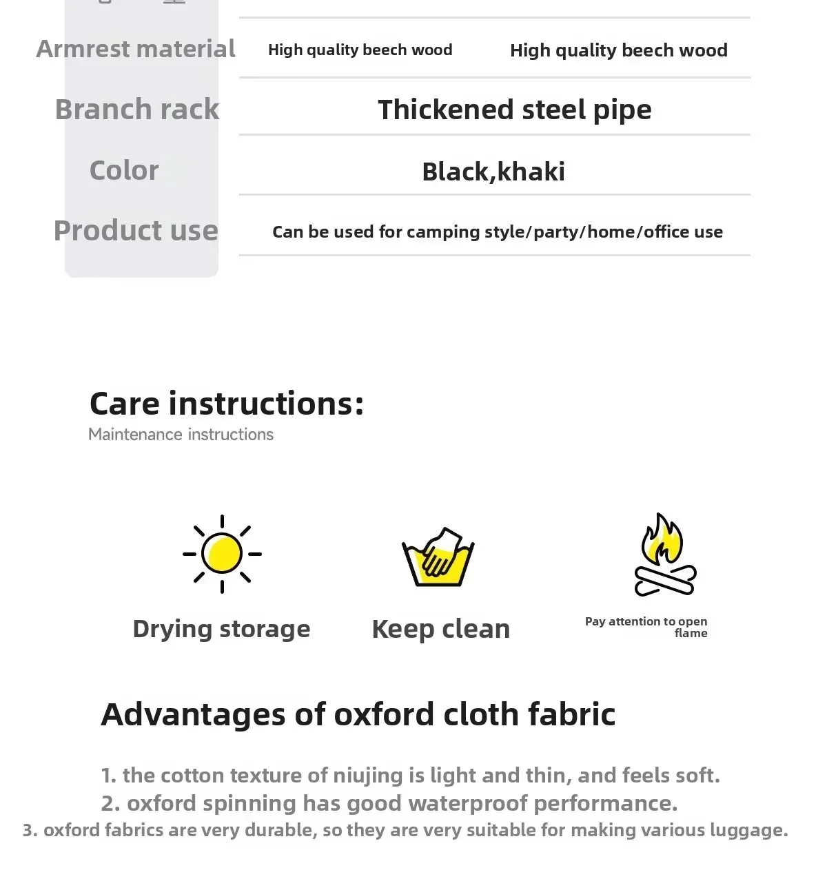 Outdoor folding chair camping table and chair set Kermit fishing folding chair stall special folding egg roll table