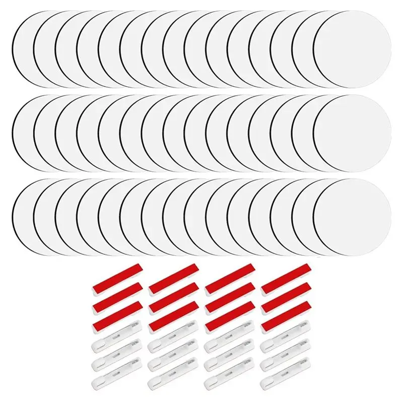 

Мягкие сублимационные пуговицы (30 шт.), заготовки с креплением, 3 дюйма, из МДФ, для Рождества и школьных проектов