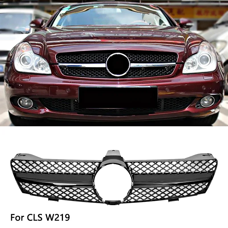 

For Mercedes Benz 2008-2011 Year CLS Class W219 Front Bumper Grille Engine Cooling Radiator Grill Accessory