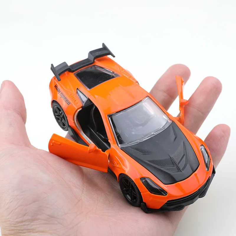 (bagged) 1:36 Metalowy Model Samochodu Wyścigowego Sportowego z Napędem Pull Back, Kolekcja Ozdób, Zabawki dla Chłopca