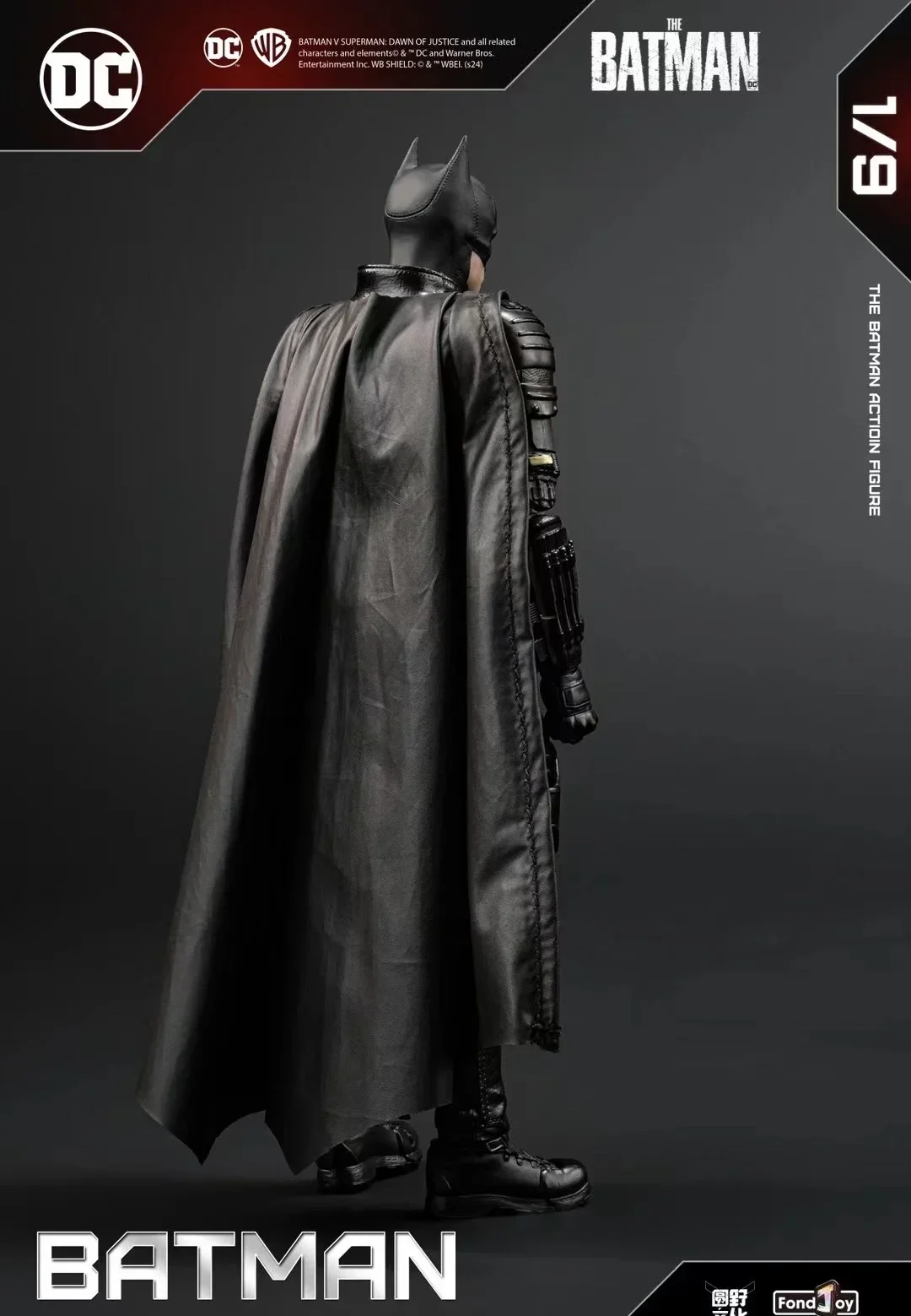 أصول تيار مستمر العدالة الدوري لو باتمان روبرت باتينسون الشكل باتمان التماثيل d'anime جمع نماذج jouets cadeau #6