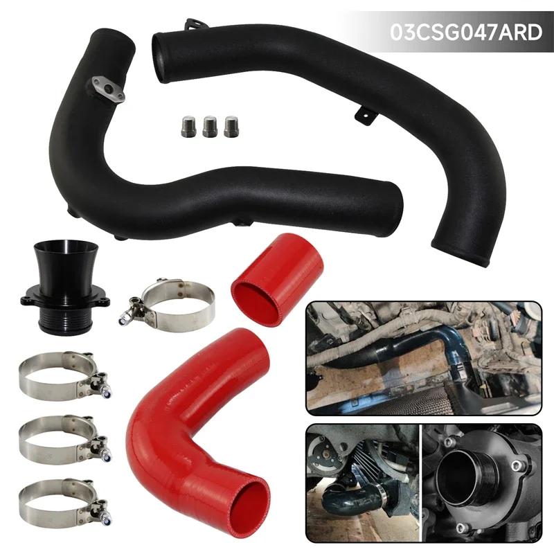 Intercooler Charge Pipe Kit For Audi A3/S3 VW Golf GTI R MK7 Gen3 EA888 1.8T 2.0T TSI MQB Ransverse Type Engine