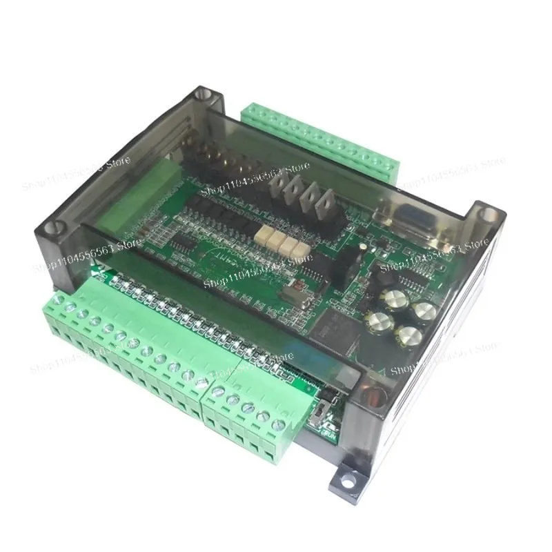 Compact Industrial PLC Controller FX3U-24MT, Micro Programmable Logic Board with STM32 Core for Automation