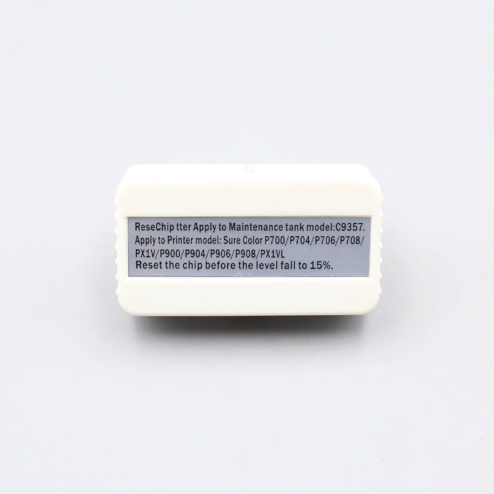 

QE-C9357 Чип резервуара для обслуживания P700 Сброс для принтера Epson SureColor P700 P900 P704 P706 P708 PX1V P904 P906 P908 PX1VL