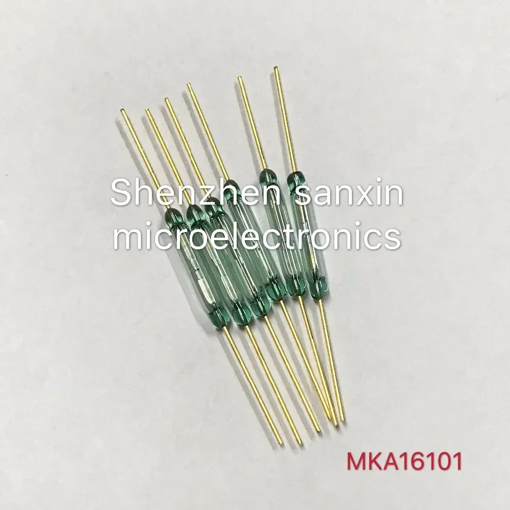 10PCS MKA Russia imported Normally Open Reed MKA16101 Size 16MM Genuine Original Induction Magnetron Glass 2.5*16MM