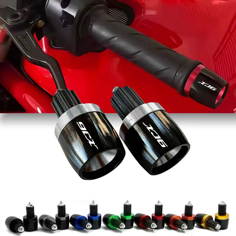 Für YAMAHA XJ6 XJ 6 XJ6F XJ6N DIVERSION CNC Aluminium Motorrad Lenkerendkappen Stoßdämpfende Ausgleichsgewichte Lenkerendstopfen