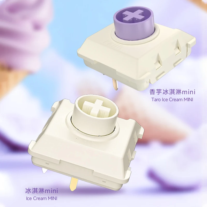 Kailh Low Profile toetsenbordschakelaar Alle POM Snelle bediening Lichtgewicht veren Ijs Taro-schakelaar MINI Hitbox-accessoires